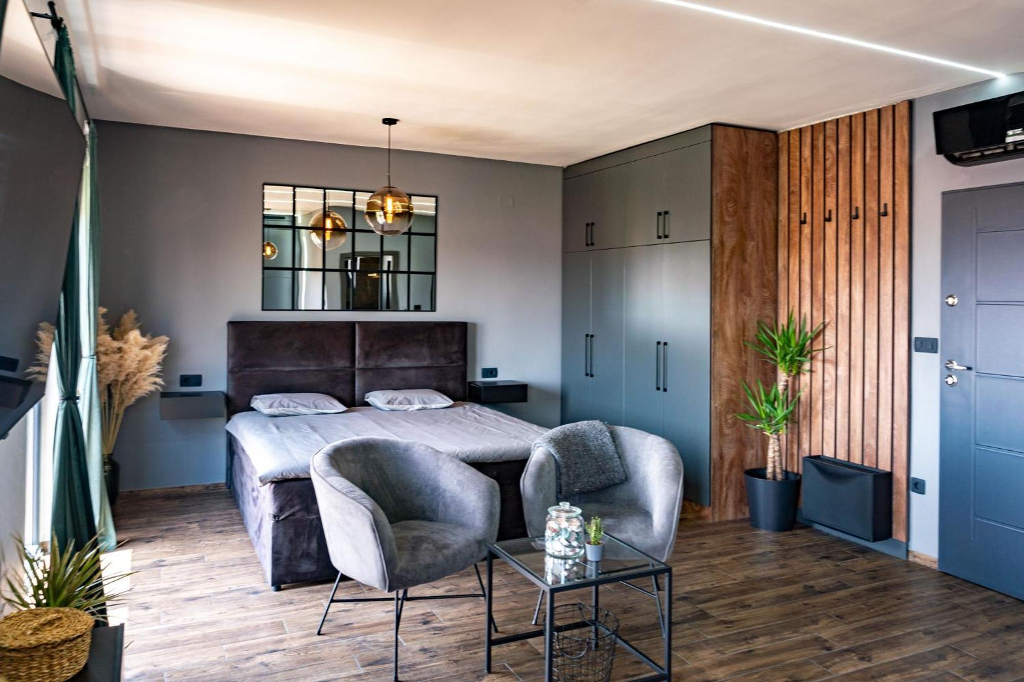 Modern Studio With A Beautiful View Rab Town Eksteriør bilde